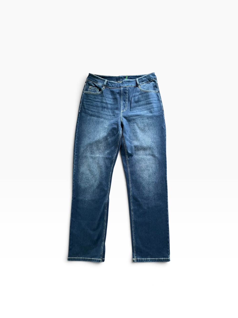 HALARA Women’s Straight-Leg Denim Jeans in Blue